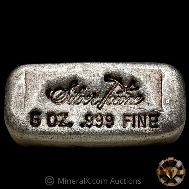 5oz Silvertowne Scribbleback Vintage Silver Bar