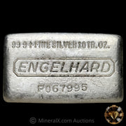 10oz Engelhard Waffleback Vintage Silver Bar