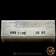 10oz Engelhard Full Hallmark Industrial Extruded Vintage Silver Bar