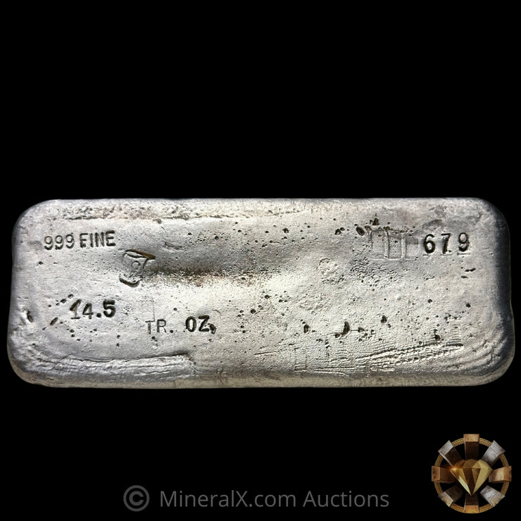 14.5oz Simmons Vintage Silver Bar