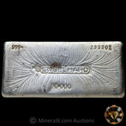 20oz Engelhard Bull Logo Vintage Silver Bar