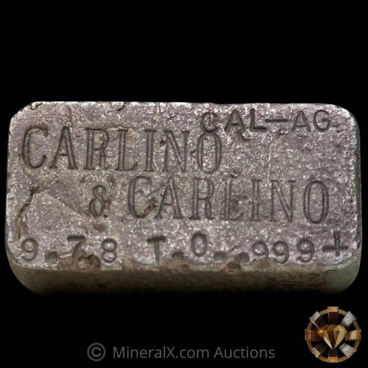 9.78oz Carlino & Carlino Vintage Silver Bar