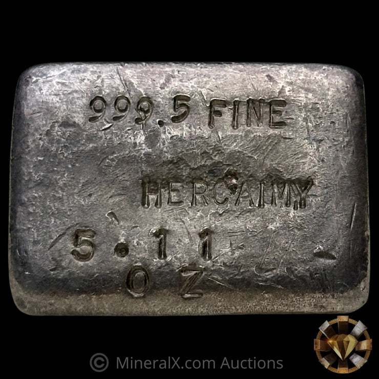 5.11oz Hercaimy Vintage Silver Bar