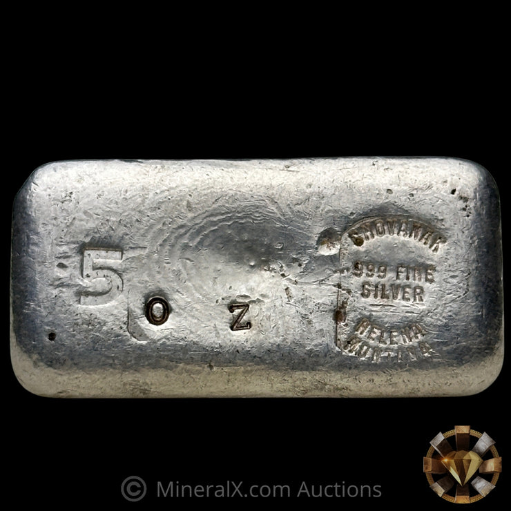 5oz Chovanak Helena Montana Vintage Silver Bar