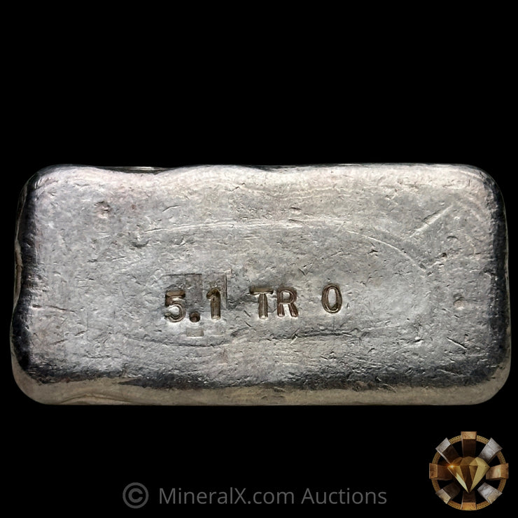 5.1oz Chovanak Helena Montana Vintage Silver Bar