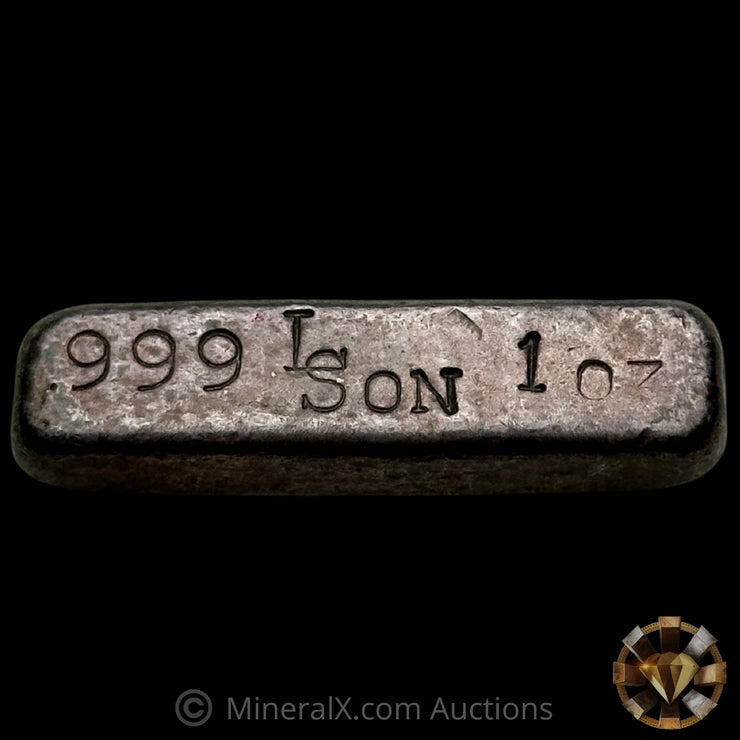 1oz LSon Vintage Silver Bar