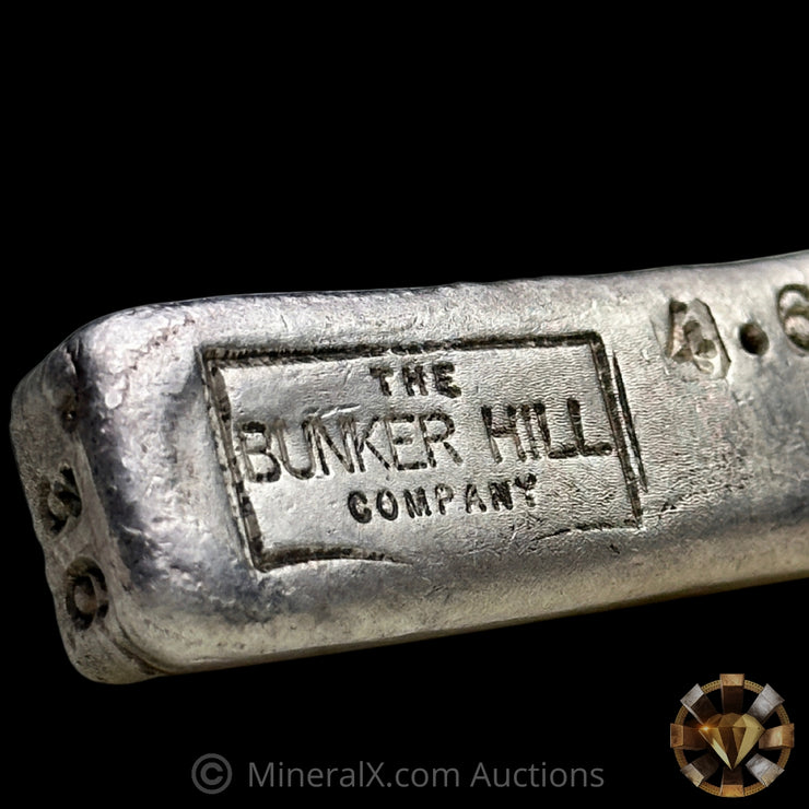 4.65oz The Bunker Hill Company Vintage Silver Bar