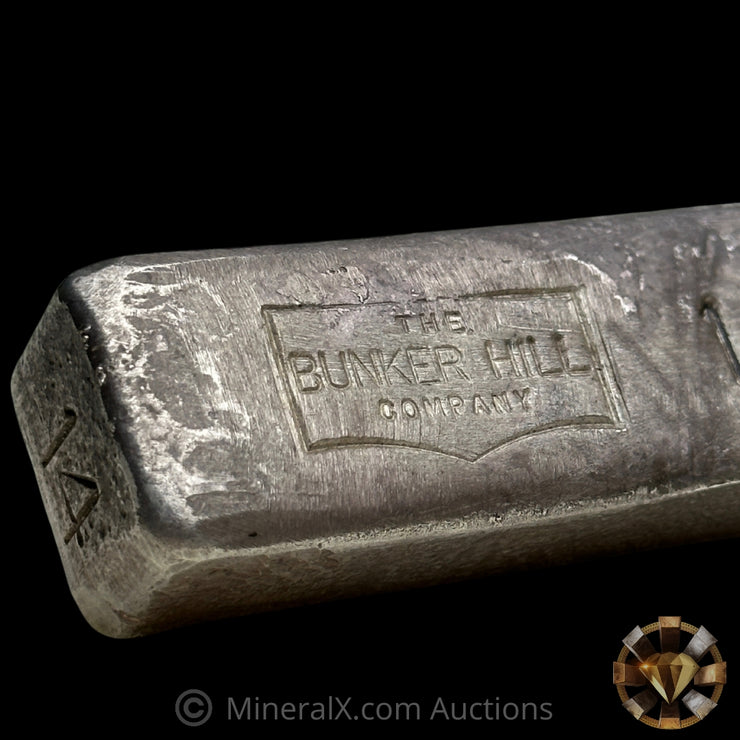 12.35oz The Bunker Hill Company Vintage Silver Bar