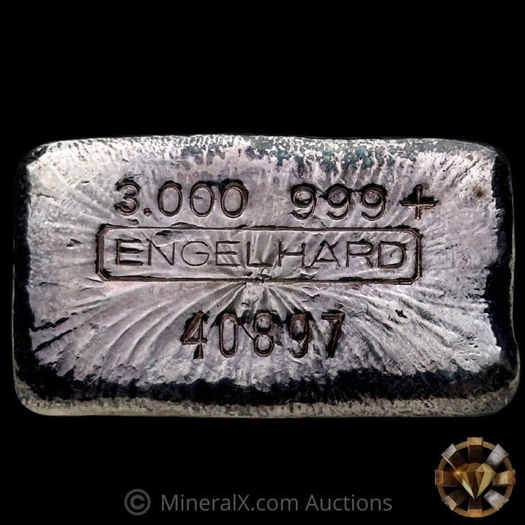 3oz Engelhard Vintage Silver Bar