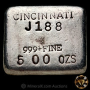 5oz Cincinnati Vintage Silver Bar