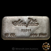 10oz Silvertowne Gridback Vintage Silver Bar