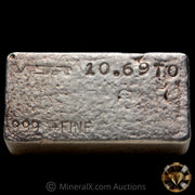 10.69oz WSR Western States Refining Vintage Silver Bar