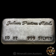 10oz Jackson Precious Metals JPM Vintage Silver Bar