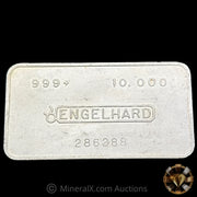 10oz Engelhard No Dot Bull Logo Vintage Silver Bar