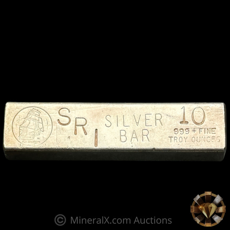 10oz SRI Vintage Silver Bar