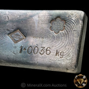 1.0036kg (Kilo) SRM Stanley Robert Mitchell Refiners Australia SCCC Counterstamp Vintage Silver Bar