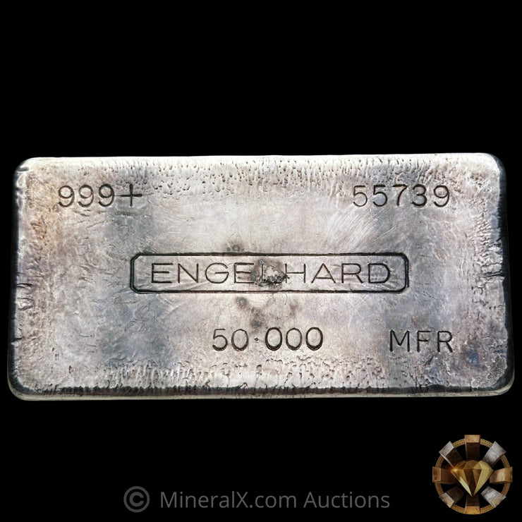 50oz Engelhard MFR VIntage Silver Bar