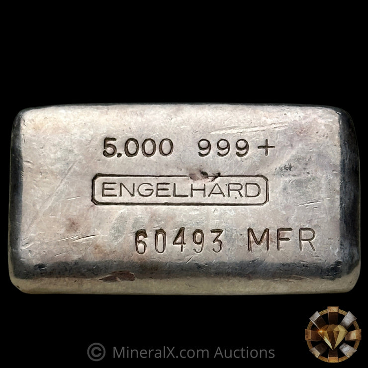 5oz Engelhard MFR Vintage Silver Bar