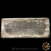 202.95oz Engelhard E Logo Penolas T Prefix Vintage Silver Bar