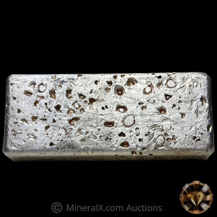202.95oz Engelhard E Logo Penolas T Prefix Vintage Silver Bar