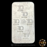 10oz Engelhard Assayers & Refiners Maple Leaf Bull Logo Privy Vintage Silver Bar With TD Bank Reverse