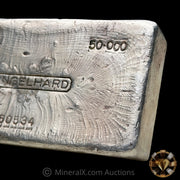 50oz Engelhard 1st Series Bull Logo Vintage Silver Bar