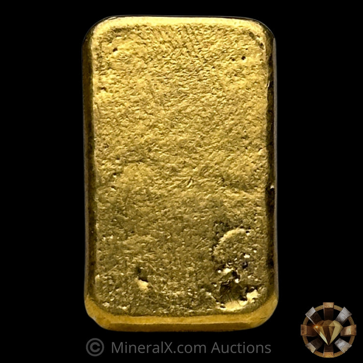 1oz Engelhard E Logo Vintage Gold Bar