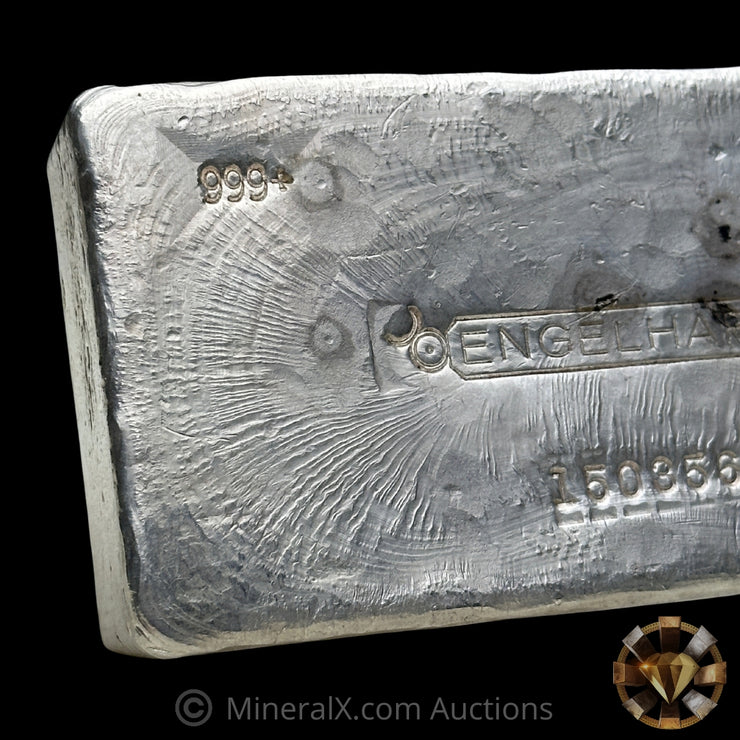 50oz Engelhard 1st Series Bull Logo Vintage Silver Bar