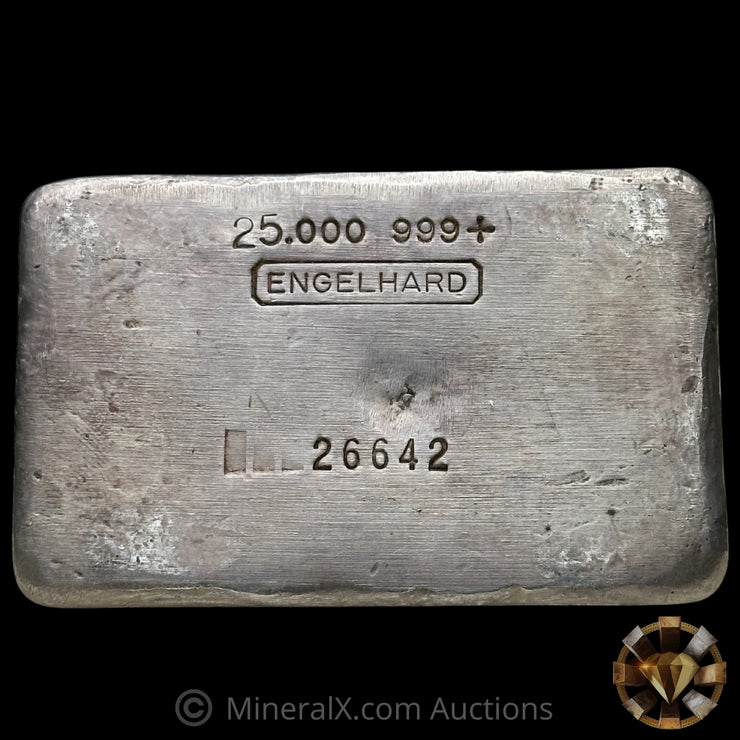 25oz Englehard 2nd Series Vintage Silver Bar