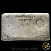 Kilo Engelhard Australia Vintage Silver Bar With SCCC Southern Cross Coins & Commodities Counterstamp