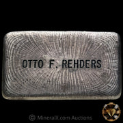 10oz Engelhard MMS "Otto F Rehders" Vintage Silver Bar