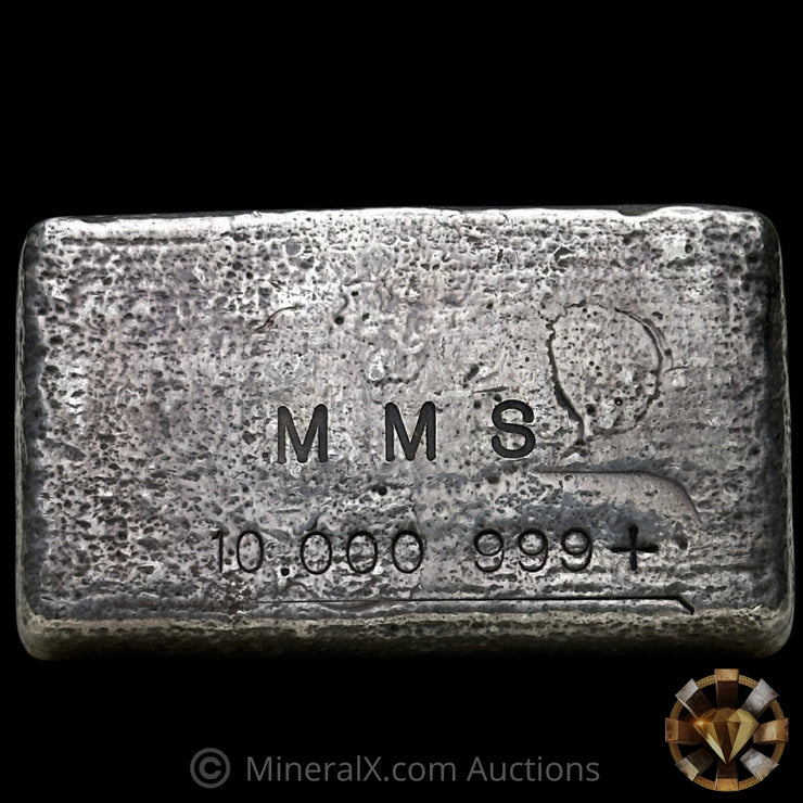 10oz Engelhard MMS "Otto F Rehders" Vintage Silver Bar