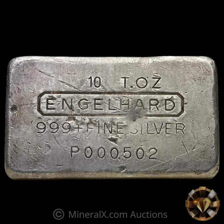10oz Engelhard 6th Series Vintage Silver Bar