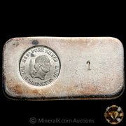 1oz The Washington Mint Vintage Silver Bar