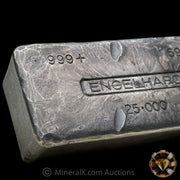 25oz Engelhard 5th Series Vintage Silver Bar (Rare Thick Mold Variety)