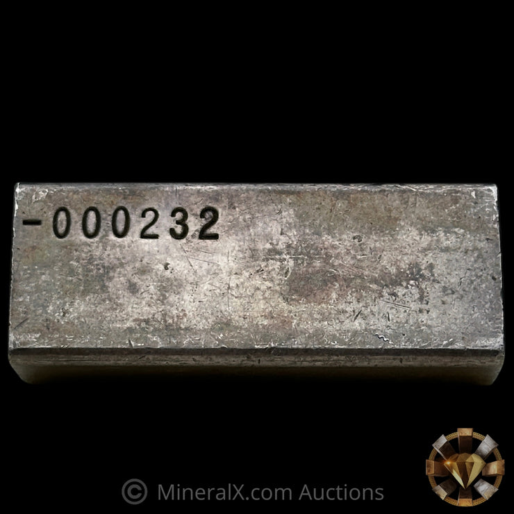 5oz Engelhard Full Hallmark Industrial Extruded Vintage Silver Bar