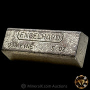 5oz Engelhard Full Hallmark Industrial Extruded Vintage Silver Bar