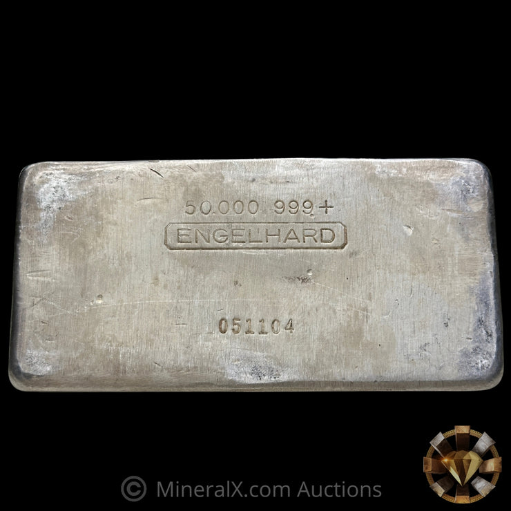 50oz Engelhard 1st Series Vintage Silver Bar