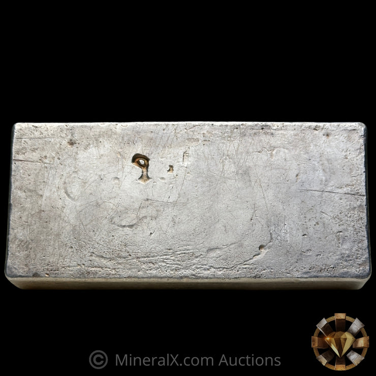 50oz Engelhard Bull Logo 6th Series Vintage Silver Bar