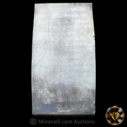 100oz Engelhard Rare Liberty Trade Silver MTB Bank "Boat" Vintage Silver Bar With Extremely Low Single Digit Serial