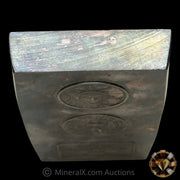 100oz Engelhard Rare Liberty Trade Silver MTB Bank "Boat" Vintage Silver Bar With Extremely Low Single Digit Serial