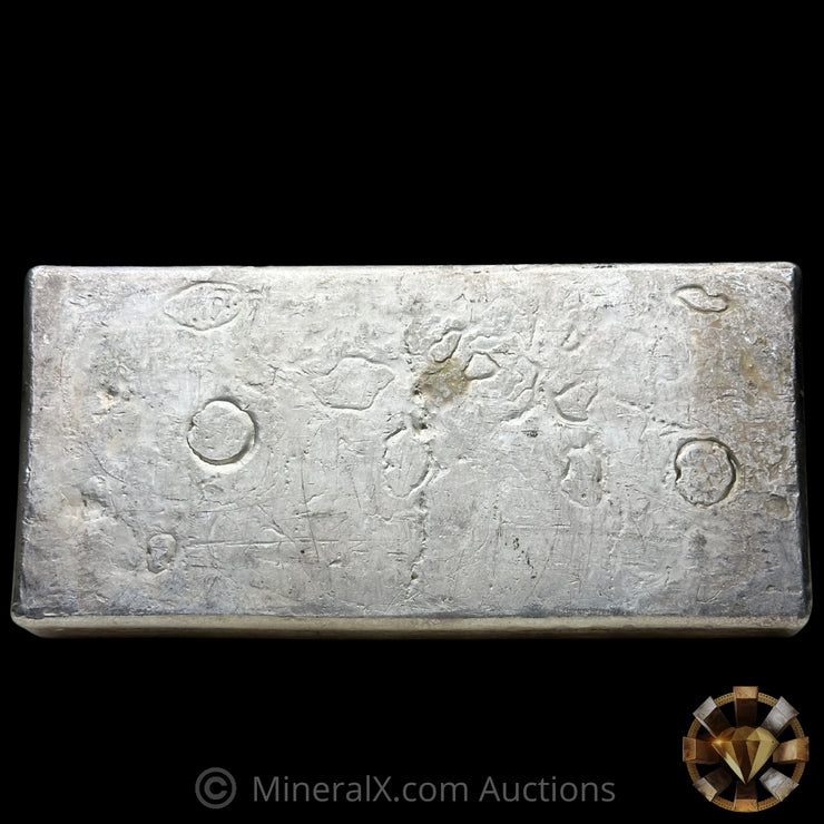 100oz Engelhard 1- Prefix Bull Logo Vintage Silver Bar