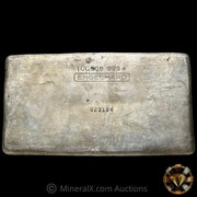 100oz Engelhard 1st Series Rare Narrow/Chubby Mold Variety Vintage Silver Bar