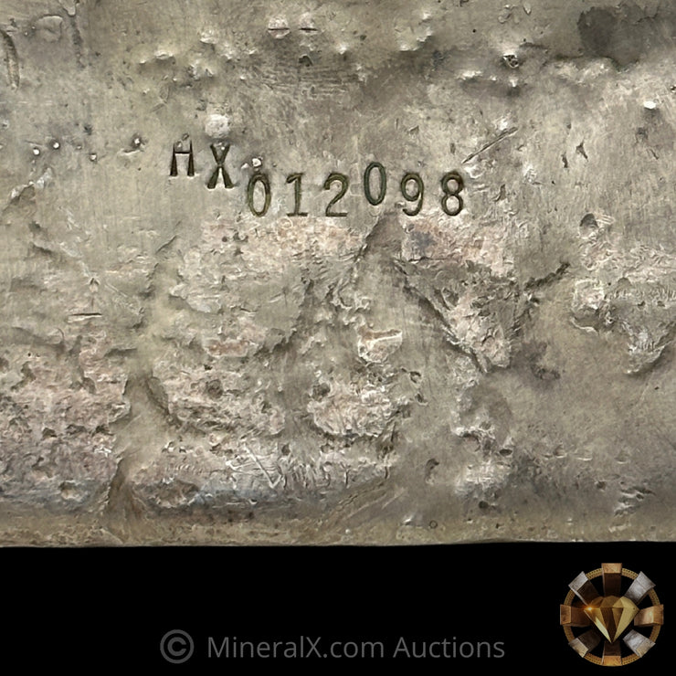 100oz Engelhard 1st Series Rare HX Prefix Variety Vintage Silver Bar