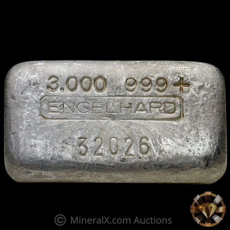 3oz Engelhard Vintage Silver Bar