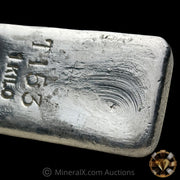 Kilo Engelhard London Rare Small T Prefix "Elleron Lodge 1974" With Low 3 Digit Serial Vintage Silver Bar