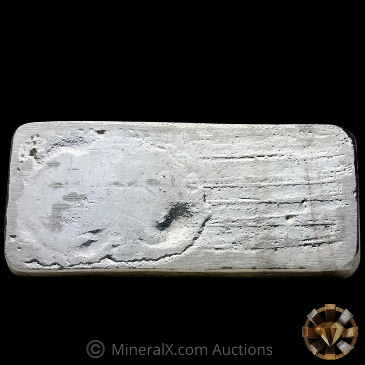 Kilo Engelhard London Rare Small T Prefix "Elleron Lodge 1974" With Low 3 Digit Serial Vintage Silver Bar