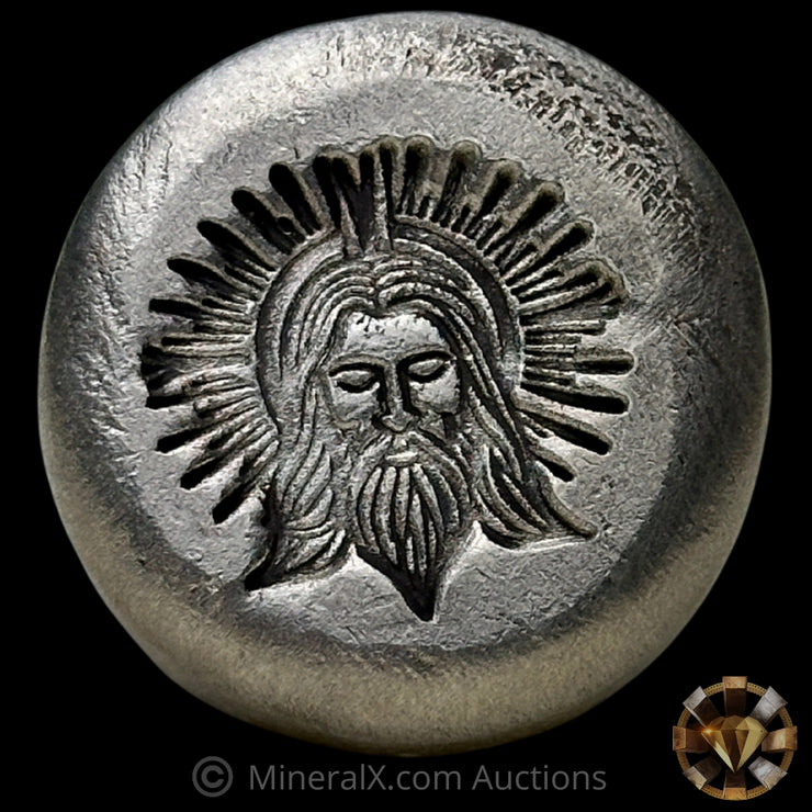 3oz Dennis England Jesus Fantasy Silver Round Bar