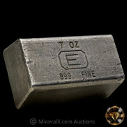 7oz Engelhard E Logo Industrial Extruded Vintage Silver Bar