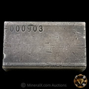 7oz Engelhard E Logo Industrial Extruded Vintage Silver Bar